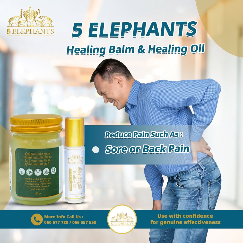 5 ELEPHANTS Healing Balm and Healing Oil