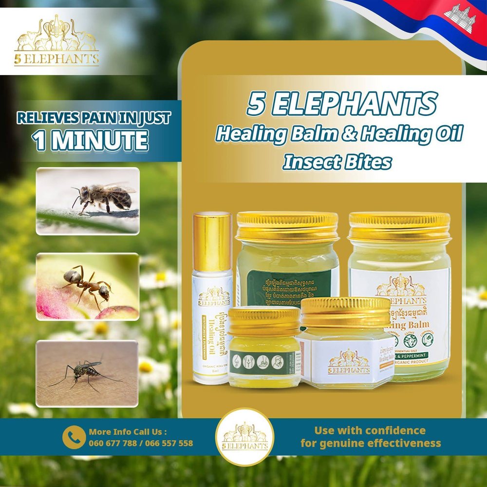 5 ELEPHANTS balm for insect bites